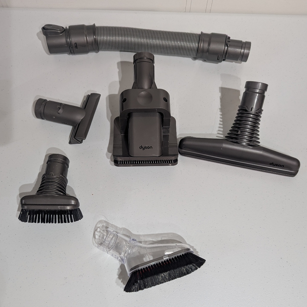 Dyson 6 piece OEM attachments suitable for Dyson Pet vacuum